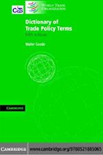 Dictionary of Trade Policy Terms