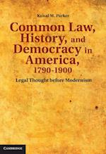 Common Law, History, and Democracy in America, 1790-1900