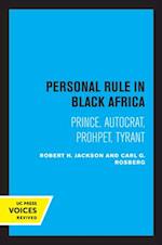 Personal Rule in Black Africa