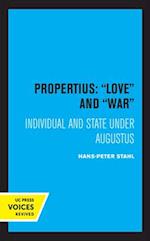 Propertius: Love and War