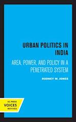 Urban Politics in India