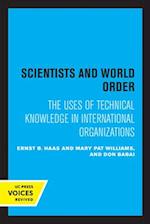 Scientists and World Order