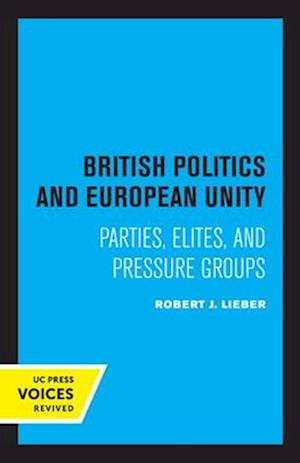 British Politics and European Unity