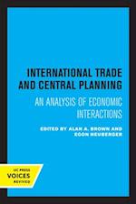 International Trade and Central Planning