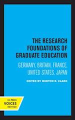 The Research Foundations of Graduate Education