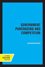 Government Purchasing and Competition