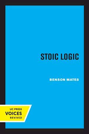 Stoic Logic