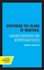 Governing the Island of Montreal