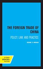 The Foreign Trade of China