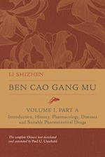 Ben Cao Gang Mu, Volume I, Part A