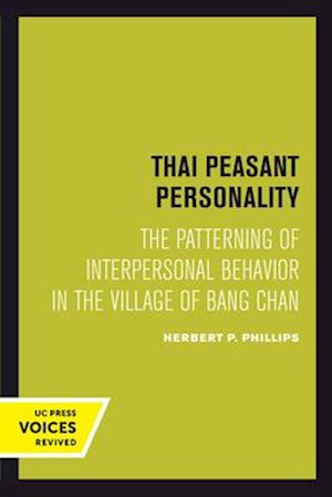 Thai Peasant Personality