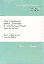Plant Diversity of an Andean Cloud Forest