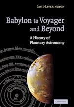 Babylon to Voyager and Beyond