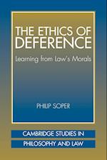 The Ethics of Deference