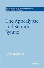 The Apocalypse and Semitic Syntax