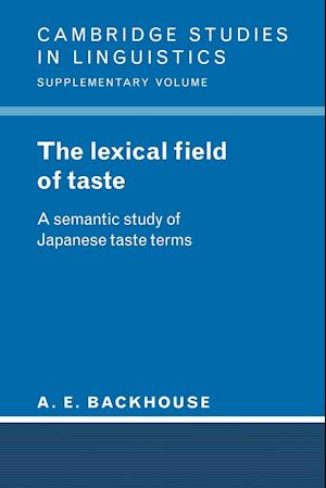 The Lexical Field of Taste