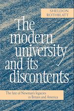 The Modern University and Its Discontents