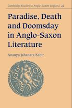 Paradise, Death and Doomsday in Anglo-Saxon Literature