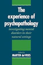 The Experience of Psychopathology