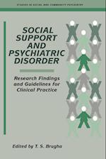 Social Support and Psychiatric Disorder