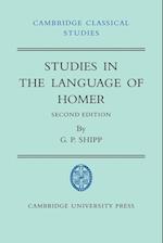 Studies in The Language of Homer