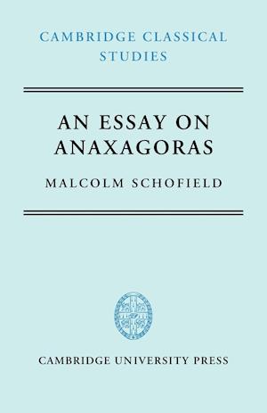 An Essay on Anaxagoras