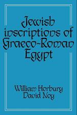 Jewish Inscriptions of Graeco-Roman Egypt