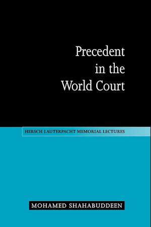 Precedent in the World Court