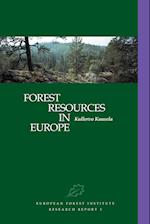 Forest Resources in Europe 1950-1990