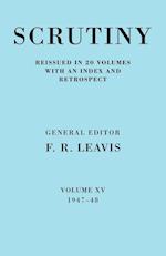 Scrutiny: A Quarterly Review vol. 15 1947-48