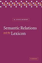 Semantic Relations and the Lexicon