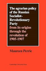 The Agrarian Policy of the Russian Socialist-Revolutionary Party