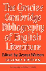 The Concise Cambridge Bibliography of English Literature, 600-1950