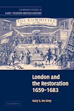 London and the Restoration, 1659–1683