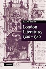 London Literature, 1300–1380