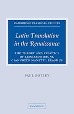 Latin Translation in the Renaissance