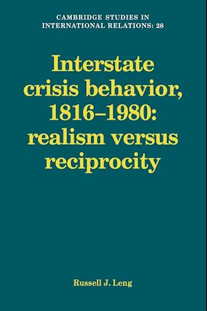 Interstate Crisis Behavior, 1816-1980