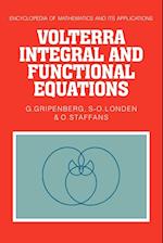 Volterra Integral and Functional Equations