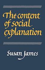 The Content of Social Explanation