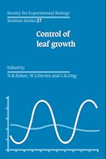 Control of Leaf Growth