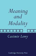 Meaning and Modality