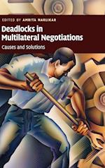 Deadlocks in Multilateral Negotiations
