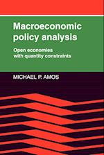 Macroeconomic Policy Analysis