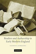 Readers and Authorship in Early Modern England