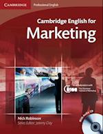 Cambridge English for Marketing Student's Book with Audio CD