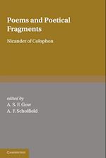 Poems and Poetical Fragments