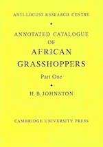 Annotated Catalogue of African Grasshoppers 2 Part Paperback Set