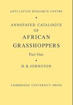 Annotated Catalogue of African Grasshoppers 