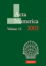 Acta Numerica 2003: Volume 12