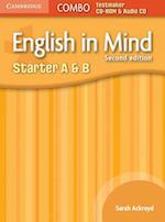 English in Mind Starter A and B Combo Testmaker CD-ROM and Audio CD